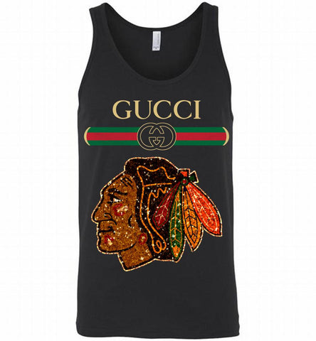 Gucci Chicago Blackhawks Logo Tank - zezetee