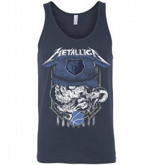 Metallica Skull Snake Memphis Grizzlies Tank - zezetee