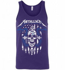 Metallica Philadelphia 76ers Logo Tank - zezetee