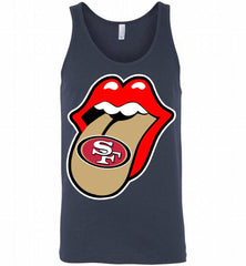 San Francisco 49ers  x The Rolling Stones Logo Tank - zezetee
