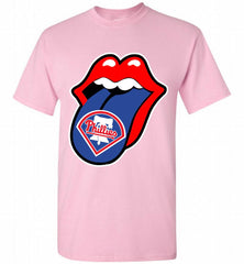 Philadelphia Phillies  x The Rolling Stones Logo Shirt - zezetee