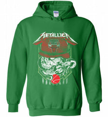 Metallica Skull Snake Chicago Bulls Hoodie - zezetee