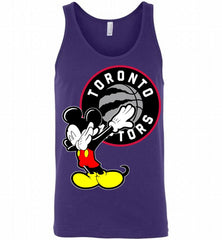 Disney Mickey Mouse Dabbing Toronto Raptors Tank - zezetee
