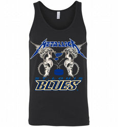 Metallica St Louis Blues Logo Tank