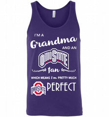 I’m A Grandma And A Ohio State Buckeyes Fan Which Means Trending Gift Tank - zezetee