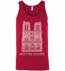 Notre-Dame France Cathedral Tank - zezetee