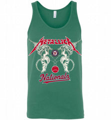 Metallica Washington Nationals Logo Tank - zezetee