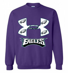 Under Armour Philadelphia Eagles Crewneck Sweatshirt - zezetee