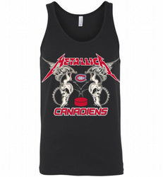Metallica Montreal Canadiens Logo Tank
