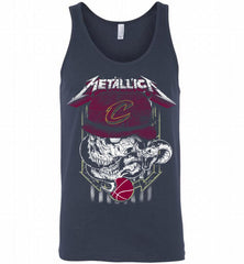 Metallica Skull Snake Cleveland Cavaliers Tank - zezetee