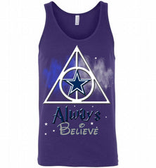Dallas Cowboys Always Believe Harry Potter Tank - zezetee