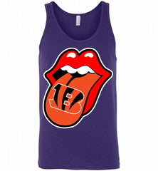 Cincinnati Bengals  x The Rolling Stones Logo Tank - zezetee