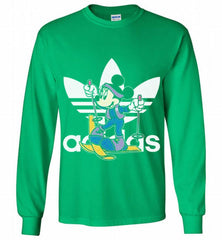 ADIDAS SKI MINNIE MOUSE DISNEY SPORTS Gildan Long Shirt - zezetee