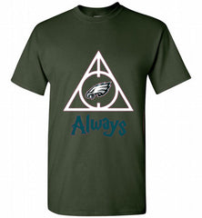 PHILADELPHIA EAGLES DEATHLY HALLOWS ALWAYS GIFT Shirt - zezetee