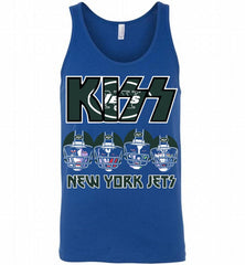 Kiss New York Jets Logo Tank - zezetee