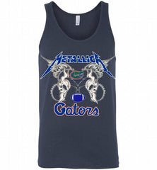 Metallica Florida Gators Logo Tank - zezetee