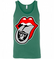 Oakland Raiders  x The Rolling Stones Logo Tank - zezetee