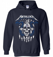 Metallica Toronto Blue Jays Logo Hoodie - zezetee