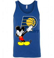 Disney Mickey Mouse Dabbing Indiana Pacers Tank - zezetee