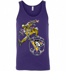 Deadpool Fan Love Pittsburgh Penguins Awesome Tank - zezetee