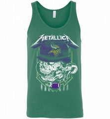 Metallica Skull Snake Minnesota Vikings Tank - zezetee