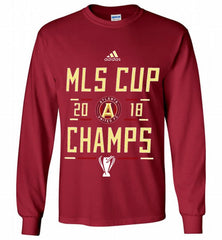 2018 MLS CUP ATLANTA UNITED CHAMPIONSHIP Gildan Long Shirt - zezetee