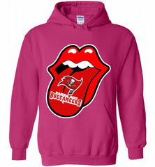 Tampa Bay Buccaneers  x The Rolling Stones Logo Hoodie - zezetee
