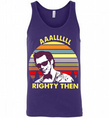 ACE VENTURA AAALLLLLL RIGHTY THEN VINTAGE Tank - zezetee