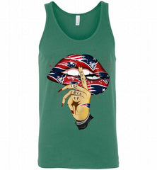 NFL New England Patriots Lip Shut The Fuck Up Tank - zezetee