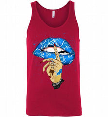 NFL Detroit Lions Lip Shut The Fuck Up Tank - zezetee