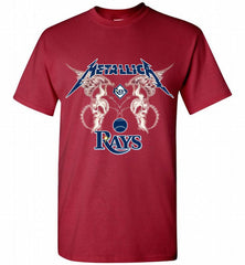 Metallica Tampa Bay Rays Logo Shirt - zezetee