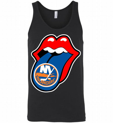 New York Islanders  x The Rolling Stones Logo Tank - zezetee