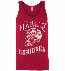 HARLEY DAVIDSON SKULL Detroit Red Wings Tank - zezetee