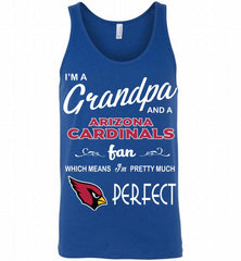 I'M A Grandpa And A Arizona Cardinals Pretty Much Perfect Tank - zezetee