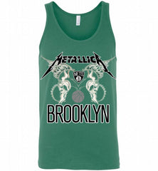 Metallica Brooklyn Nets Logo Tank - zezetee
