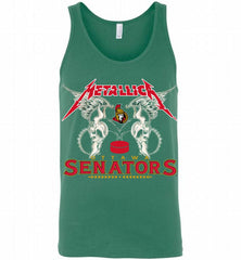 Metallica Ottawa Senators Logo Tank - zezetee