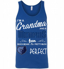 I'M A Grandma And A Memphis Grizzlies Fans Perfect Tank - zezetee