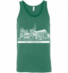 NOTRE DAME CATHEDRAL TEE Tank - zezetee
