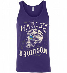 HARLEY DAVIDSON SKULL Golden State Warriors Tank - zezetee