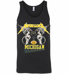 Metallica Michigan Wolverines Logo Tank