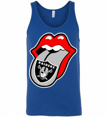 Oakland Raiders  x The Rolling Stones Logo Tank - zezetee