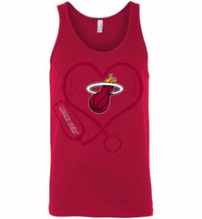 Nurse Heartbeat Love Miami Heat Tank - zezetee
