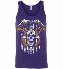 Metallica Washington Redskins Logo Tank - zezetee