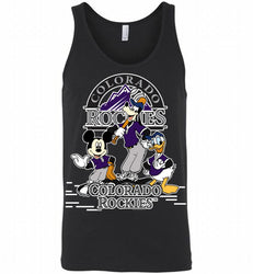 Mickey Goofy Donald Colorado Rockies Teams Tank
