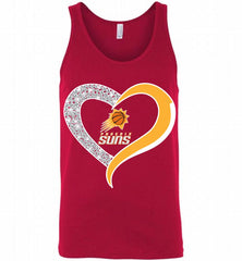 Phoenix Sun In Diamond Heart Tank - zezetee