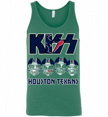 Kiss Houston Texans Logo Tank - zezetee