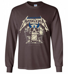 Metallica We Don't Give A Shit Kansas City Royals Gildan Long Shirt - zezetee