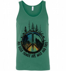 ALL GOOD THING ARE WILD AND FREE Tank - zezetee