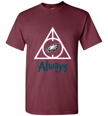 PHILADELPHIA EAGLES DEATHLY HALLOWS ALWAYS GIFT Shirt - zezetee
