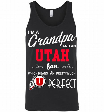 I'M A Grandpa And An Utah Utes Fan Tank - zezetee